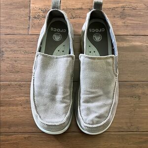 CROCS gray Loafers Slip-Ons Casual Comfort